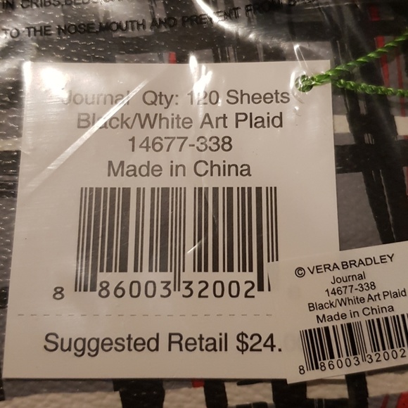 SOLD Vera Bradley Size 120pg Journal/Notebook - Picture 2 of 8